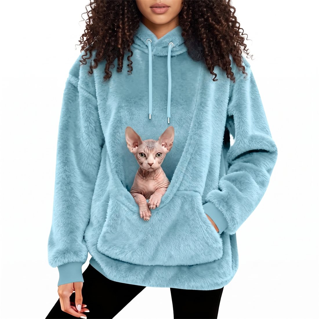 Bluza z kieszenią na pupila - Przytuluś