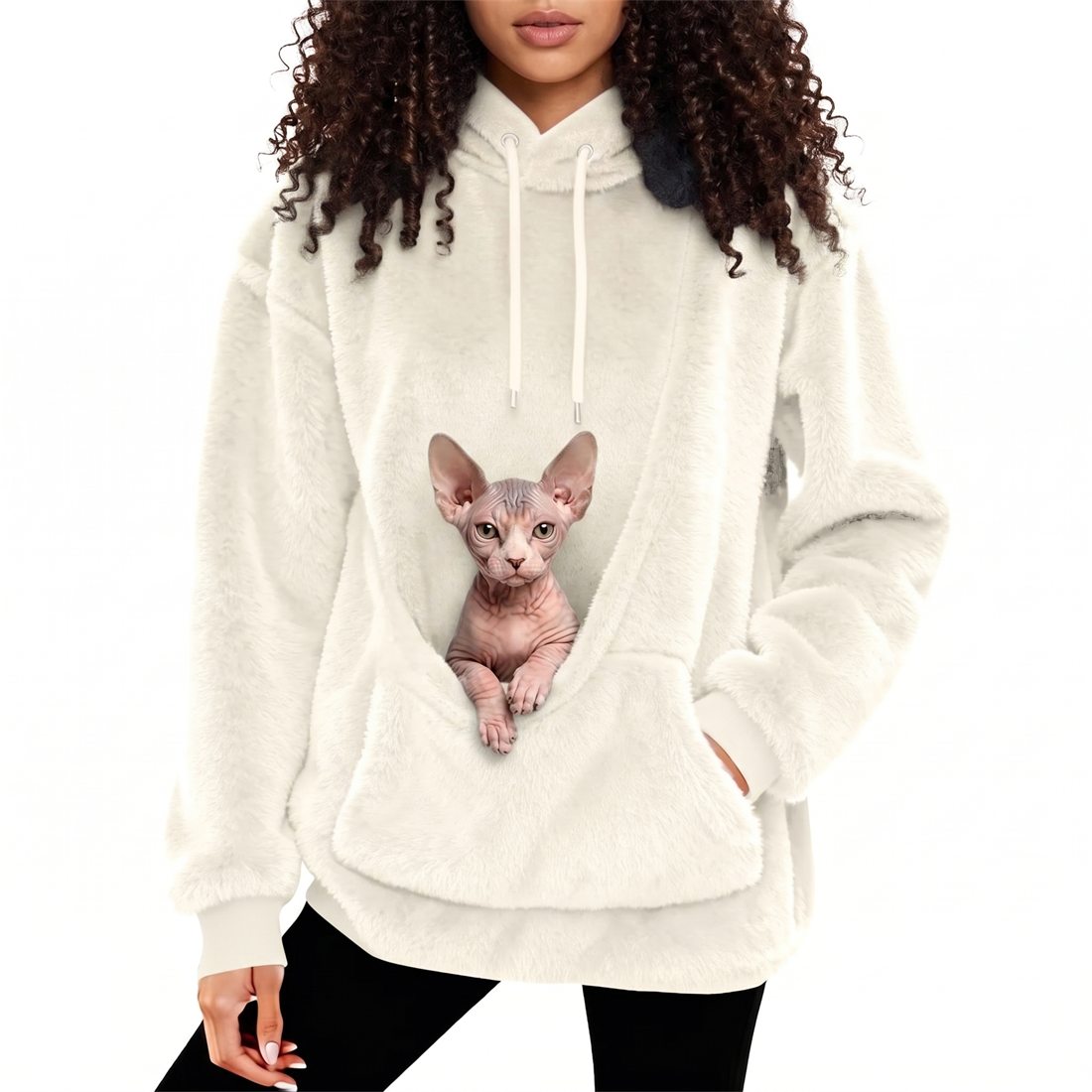 Bluza z kieszenią na pupila - Przytuluś