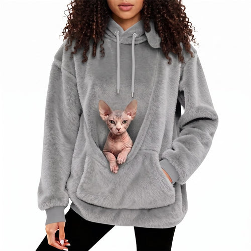 Bluza z kieszenią na pupila - Przytuluś
